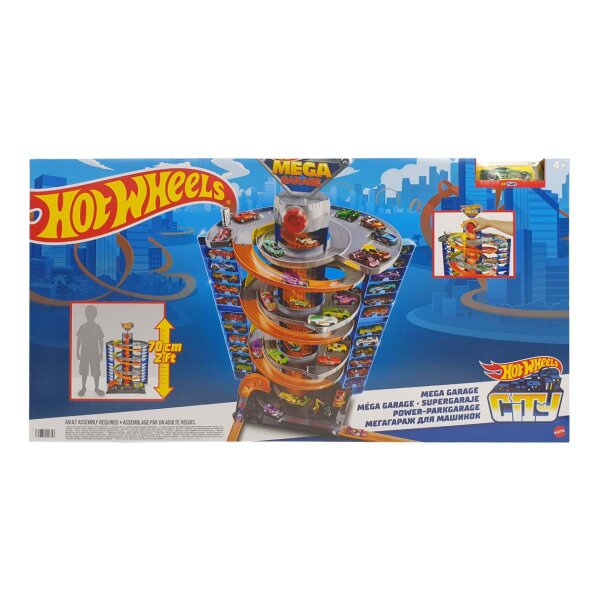 Hot Wheels City Power-Parkgarage Spielset HFH03