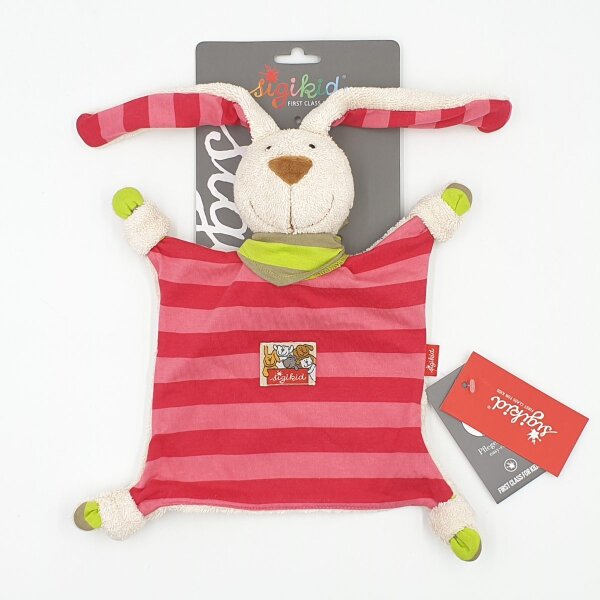sigikid 40594 Schnuffeltuch Hase